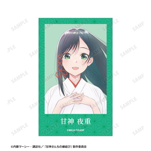 『甘神さんちの縁結び』甘神 夜重 インスタントカメラ風イラストカード3枚セット
