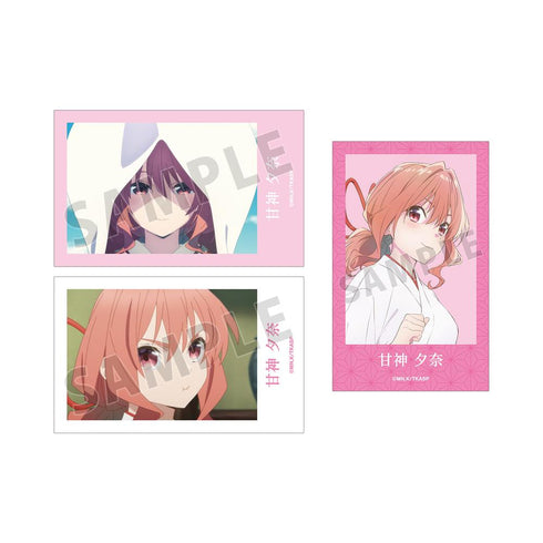 『甘神さんちの縁結び』甘神 夕奈 インスタントカメラ風イラストカード3枚セット