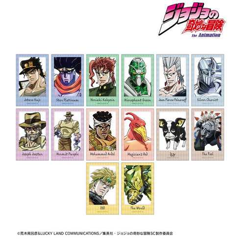 『ジョジョの奇妙な冒険 スターダストクルセイダース』トレーディングインスタントカメラ風イラストカード(単位/BOX)