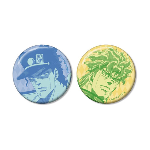 『ジョジョの奇妙な冒険 スターダストクルセイダース』空条承太郎&DIO 缶バッジ2個セット