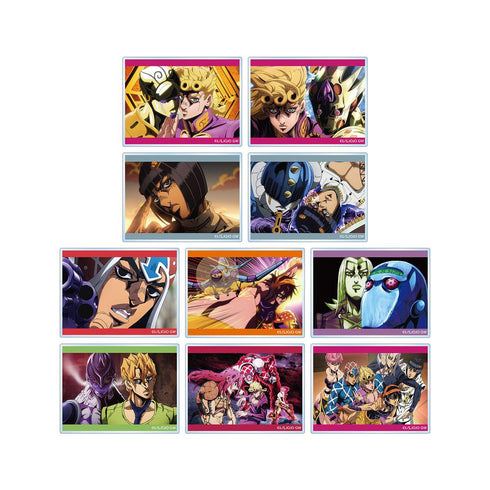 "JoJo's Bizarre Adventure: Golden Wind" Trading Scene Acrylic Cards (Sold by the box)