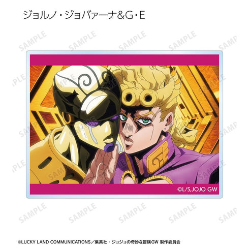"JoJo's Bizarre Adventure: Golden Wind" Trading Scene Acrylic Cards (Sold by the box)