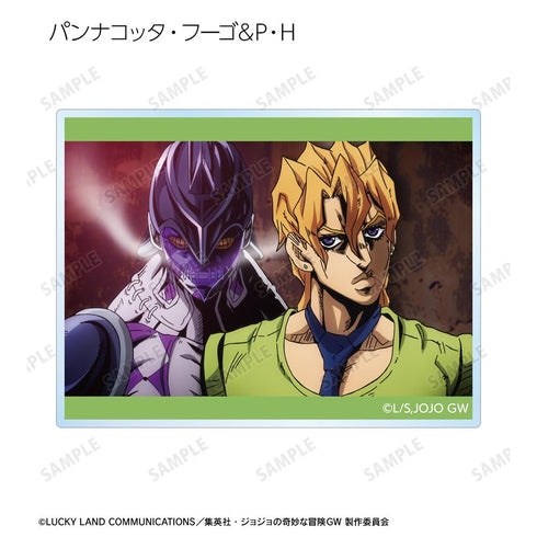 "JoJo's Bizarre Adventure: Golden Wind" Trading Scene Acrylic Cards (Sold by the box)