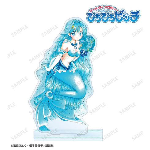 『ぴちぴちピッチ』花森ぴんく先生 描き下ろし 波音 ウェディングマーメイドver. 特大アクリルスタンド