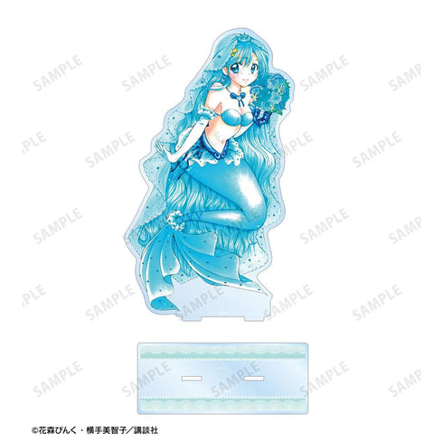 『ぴちぴちピッチ』花森ぴんく先生 描き下ろし 波音 ウェディングマーメイドver. 特大アクリルスタンド
