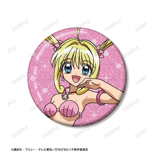 『ぴちぴちピッチ』るちあ グリッター缶バッジ 3個セット【202511再販】