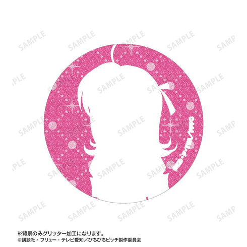 『ぴちぴちピッチ』るちあ グリッター缶バッジ 3個セット【202511再販】