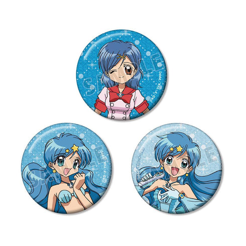 『ぴちぴちピッチ』波音 グリッター缶バッジ 3個セット【202511再販】