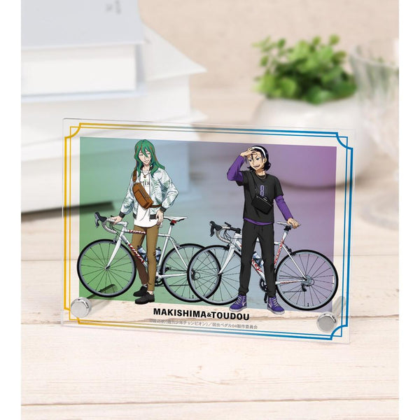 『弱虫ペダル GLORY LINE』描き下ろし 巻島 裕介&東堂 尽八 アウトドアver. A6アクリルパネル