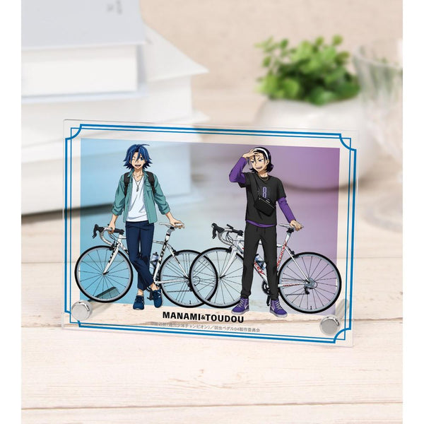 『弱虫ペダル GLORY LINE』描き下ろし 真波 山岳&東堂 尽八 アウトドアver. A6アクリルパネル