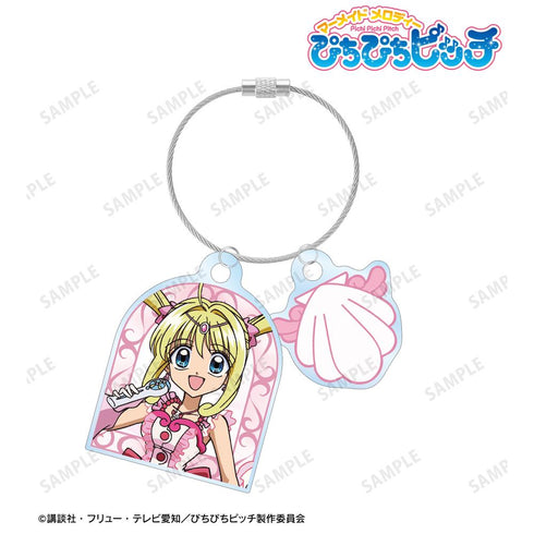 『ぴちぴちピッチ』るちあ 2連ワイヤーアクリルキーホルダー