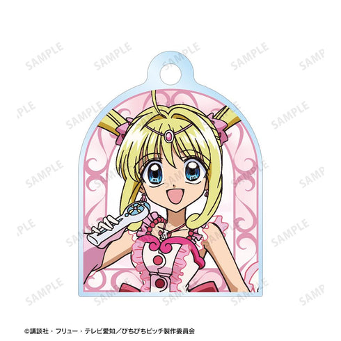 『ぴちぴちピッチ』るちあ 2連ワイヤーアクリルキーホルダー