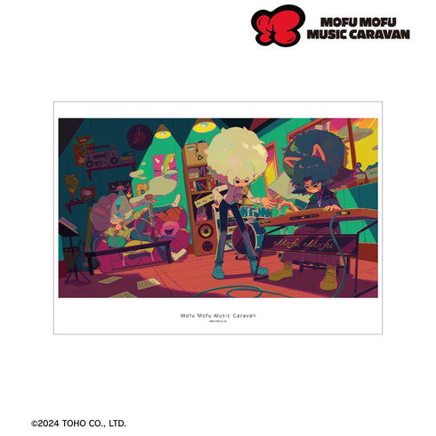 『Mofu Mofu Music Caravan』キービジュアル A3マット加工ポスター ver.A