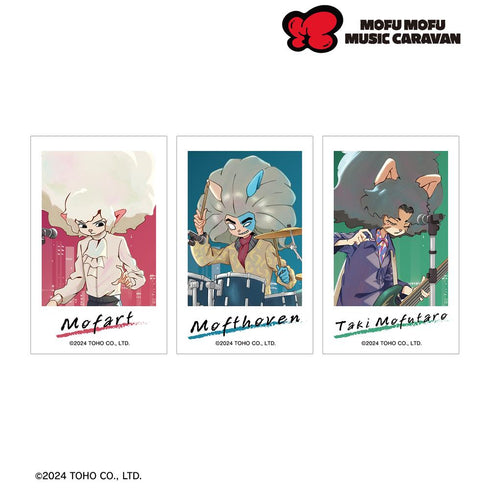 『Mofu Mofu Music Caravan』イラストカード3枚セット