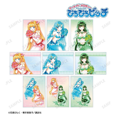 『ぴちぴちピッチ』花森ぴんく先生 描き下ろし ウェディングマーメイドver. トレーディングアクリルカード(単位/BOX)【202606再販】
