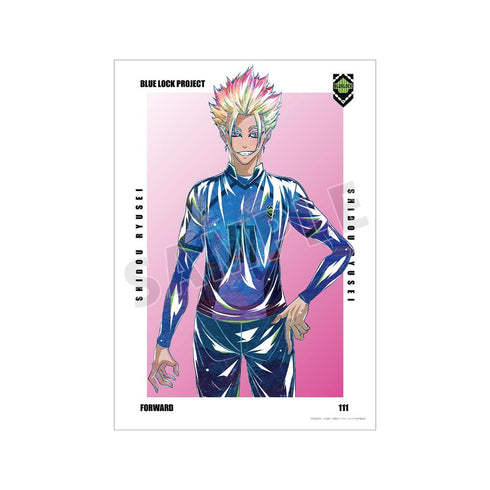 『ブルーロック』士道 龍聖 Ani-Art 第3弾 A3マット加工ポスター【202602再販】