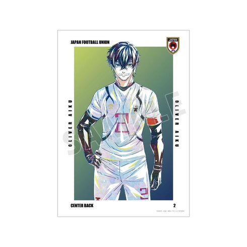 《蓝锁》奥利瓦·爱空 Ani-Art 第三弹 A3哑光处理海报【202608再版】