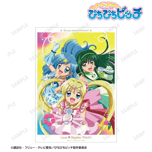 『ぴちぴちピッチ』るちあ&波音&リナ A3マット加工ポスター