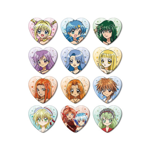 『ぴちぴちピッチ』トレーディングハート型缶バッジ(単位/BOX)【202511再販】