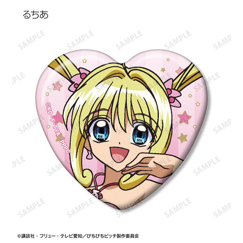 『ぴちぴちピッチ』トレーディングハート型缶バッジ(単位/BOX)【202511再販】