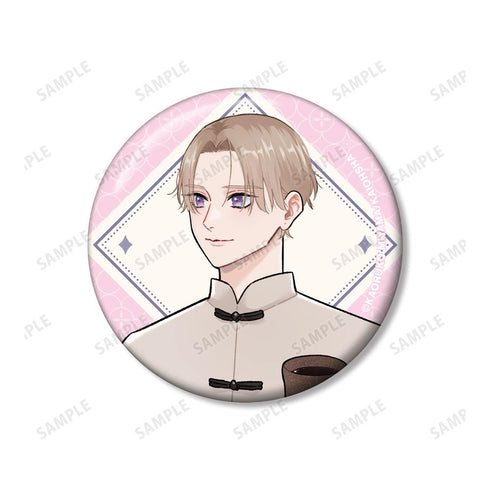 『パーフェクトアディクション』美山薫子先生 描き下ろし 久慈明仁&高槻冴 パジャマver. 缶バッジ3個セット