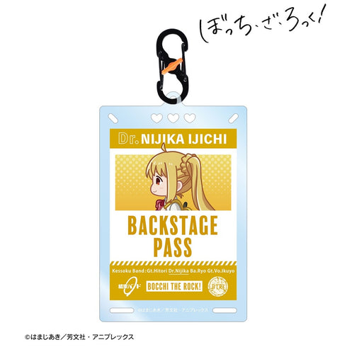 『ぼっち・ざ・ろっく!』伊地知虹夏 ちびとこ カラビナ付きカード型アクリルキーホルダー【202609再販】