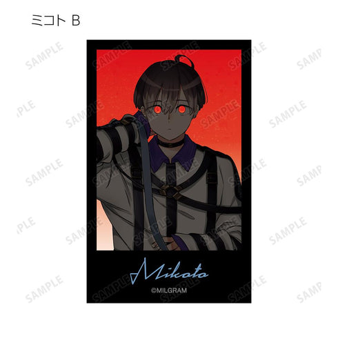 『MILGRAM -ミルグラム-』第一審 トレーディングイラストカード3枚セット(単位/BOX)