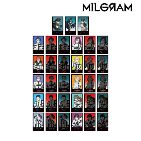 『MILGRAM -ミルグラム-』第二審 トレーディングイラストカード3枚セット(単位/BOX)
