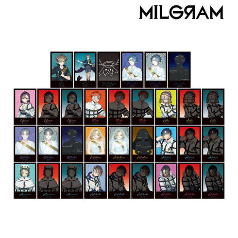 "MILGRAM" Third Trial Trading Illustration Card 3-Card Set (Sold by the box)