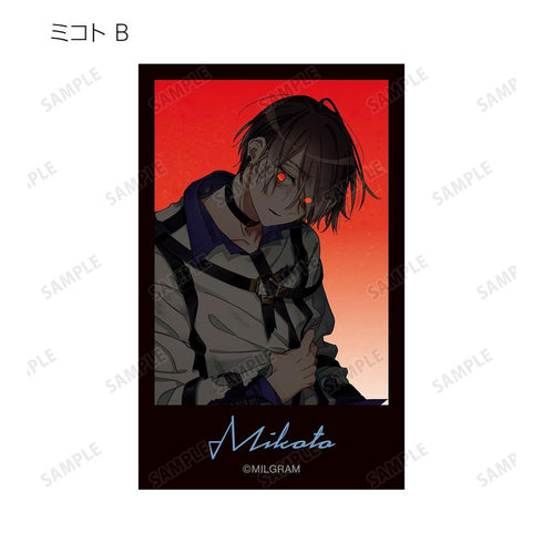 "MILGRAM" Third Trial Trading Illustration Card 3-Card Set (Sold by the box)