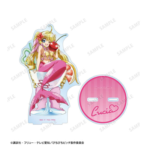 『ぴちぴちピッチ』描き下ろし るちあ カクテルグラスver. 特大アクリルスタンド【202511再販】