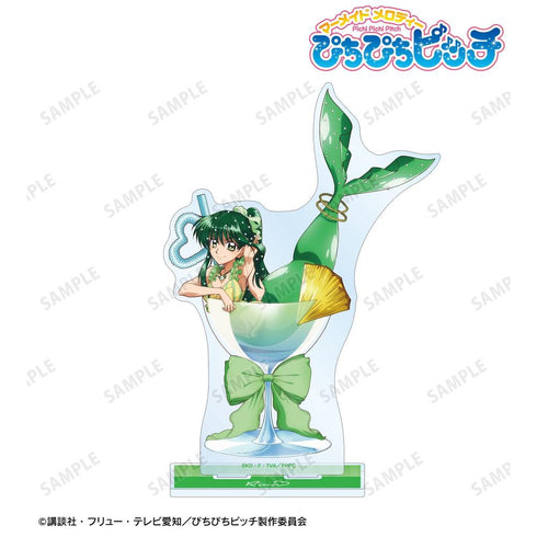 『ぴちぴちピッチ』描き下ろし リナ カクテルグラスver. BIGアクリルスタンド【202606再販】