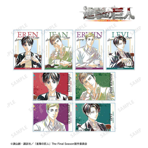 《进击的巨人》全新绘制 下午茶版 Ani-Art 亚克力卡牌(单位/盒)【202608再版】