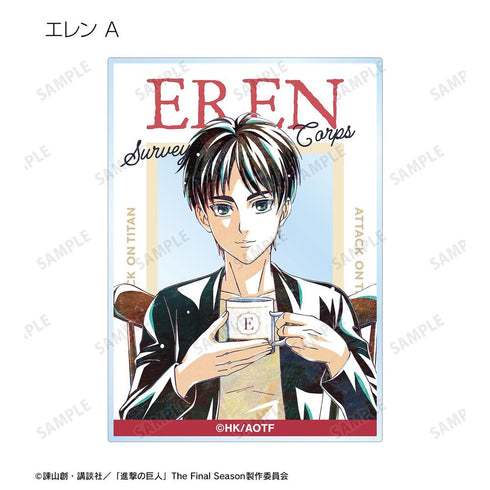 《进击的巨人》全新绘制 下午茶版 Ani-Art 亚克力卡牌(单位/盒)【202608再版】