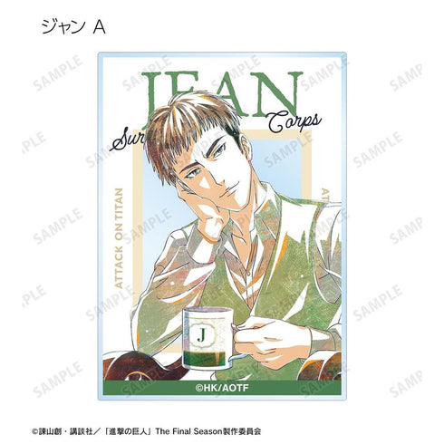 《进击的巨人》全新绘制 下午茶版 Ani-Art 亚克力卡牌(单位/盒)【202608再版】