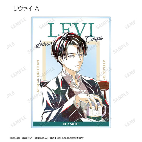 《进击的巨人》全新绘制 下午茶版 Ani-Art 亚克力卡牌(单位/盒)【202608再版】