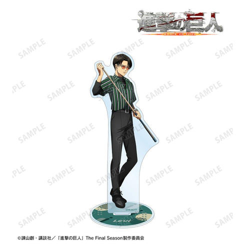 『進撃の巨人』描き下ろし リヴァイ レトロ風ファッションver. BIGアクリルスタンド【202511再販】