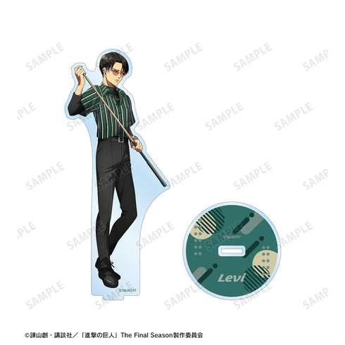 『進撃の巨人』描き下ろし リヴァイ レトロ風ファッションver. BIGアクリルスタンド【202511再販】