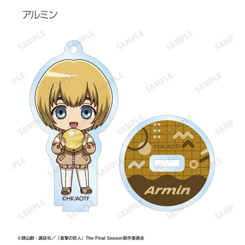 『進撃の巨人』トレーディング ちびキャラ アクティビティver. アクリルスタンドキーホルダー(単位/BOX)【202511再販】