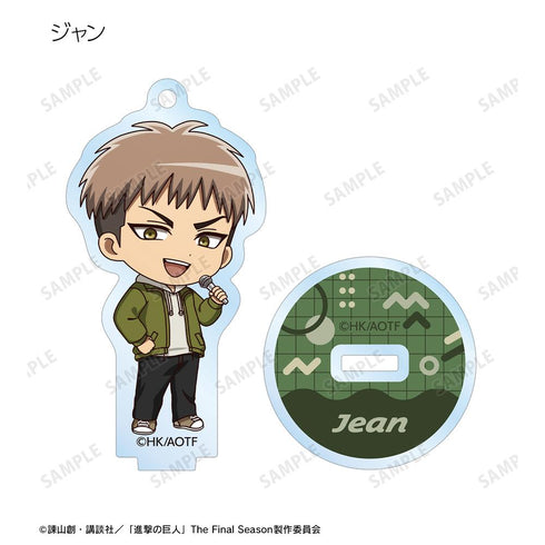 『進撃の巨人』トレーディング ちびキャラ アクティビティver. アクリルスタンドキーホルダー(単位/BOX)【202511再販】
