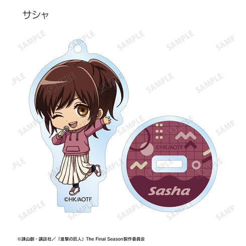 『進撃の巨人』トレーディング ちびキャラ アクティビティver. アクリルスタンドキーホルダー(単位/BOX)【202511再販】