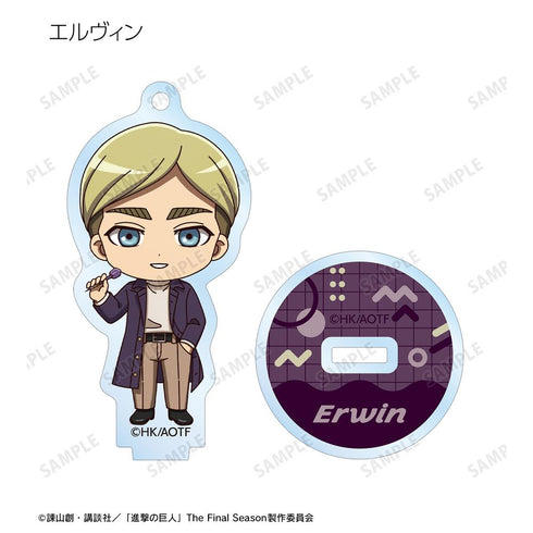 『進撃の巨人』トレーディング ちびキャラ アクティビティver. アクリルスタンドキーホルダー(単位/BOX)【202511再販】