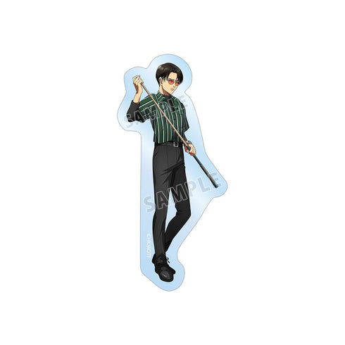 『進撃の巨人』描き下ろし リヴァイ レトロ風ファッションver. ダイカットステッカー