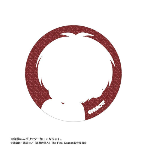 『進撃の巨人』トレーディング ちびキャラ アクティビティver. グリッター缶バッジ(単位/BOX)【202604再販】