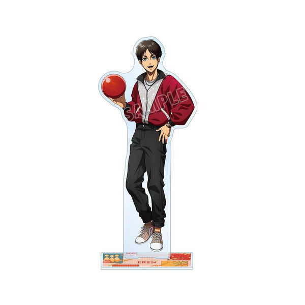 『進撃の巨人』描き下ろし エレン レトロ風ファッションver. 特大アクリルスタンド【202604再販】