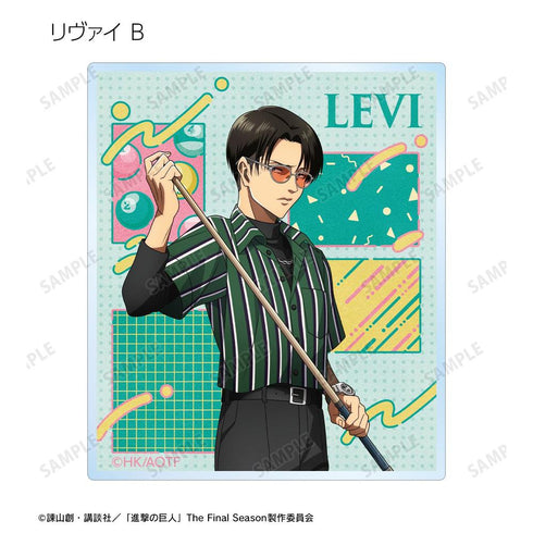 『進撃の巨人』描き下ろし レトロ風ファッションver. トレーディングアクリルカード(単位/BOX)【202608再販】