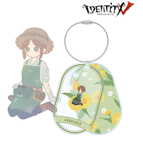 『IdentityV 第五人格』庭師 Botania 2連ワイヤーBIGアクリルキーホルダー