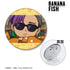 『BANANA FISH』ショーター・ウォン ゆるコマ 3WAY缶バッジ【202512再販】