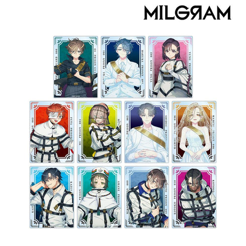 『MILGRAM -ミルグラム-』トレーディングアクリルカード vol.3(単位/BOX)【202608再販】