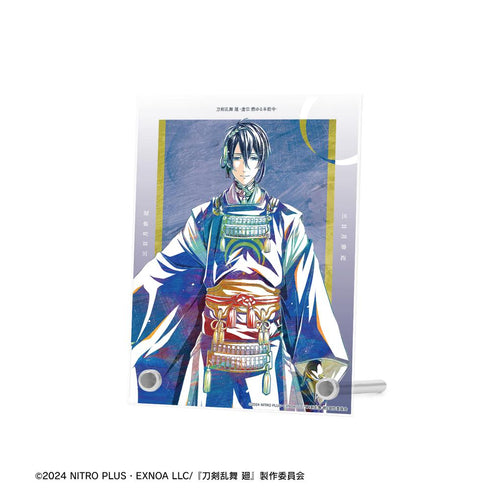 『刀剣乱舞 廻 -虚伝 燃ゆる本能寺-』刀剣乱舞 廻 -虚伝 燃ゆる本能寺- Ani-Art 第1弾 A6アクリルパネル 三日月宗近